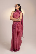 Load image into Gallery viewer, Mystic Loom Hand Embroidery Gulzar Saree
